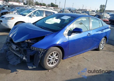 2017 Toyota Prius из США, поврежденный, VIN JTDKBRFU2H3056551